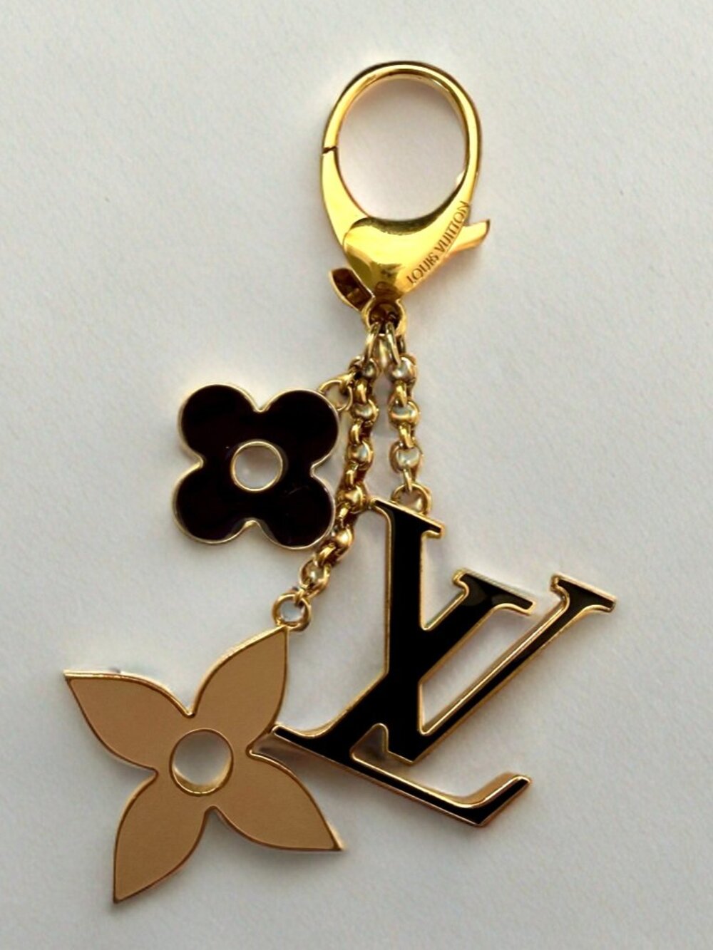 Louis Vuitton Fleur De Monogram Bag Charm and Key Ring